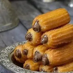 بلح مشوي نوتيلا